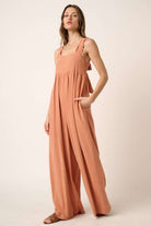 Mittoshop Sleeveless Wide Leg Jumpsuit - Charming Charlie