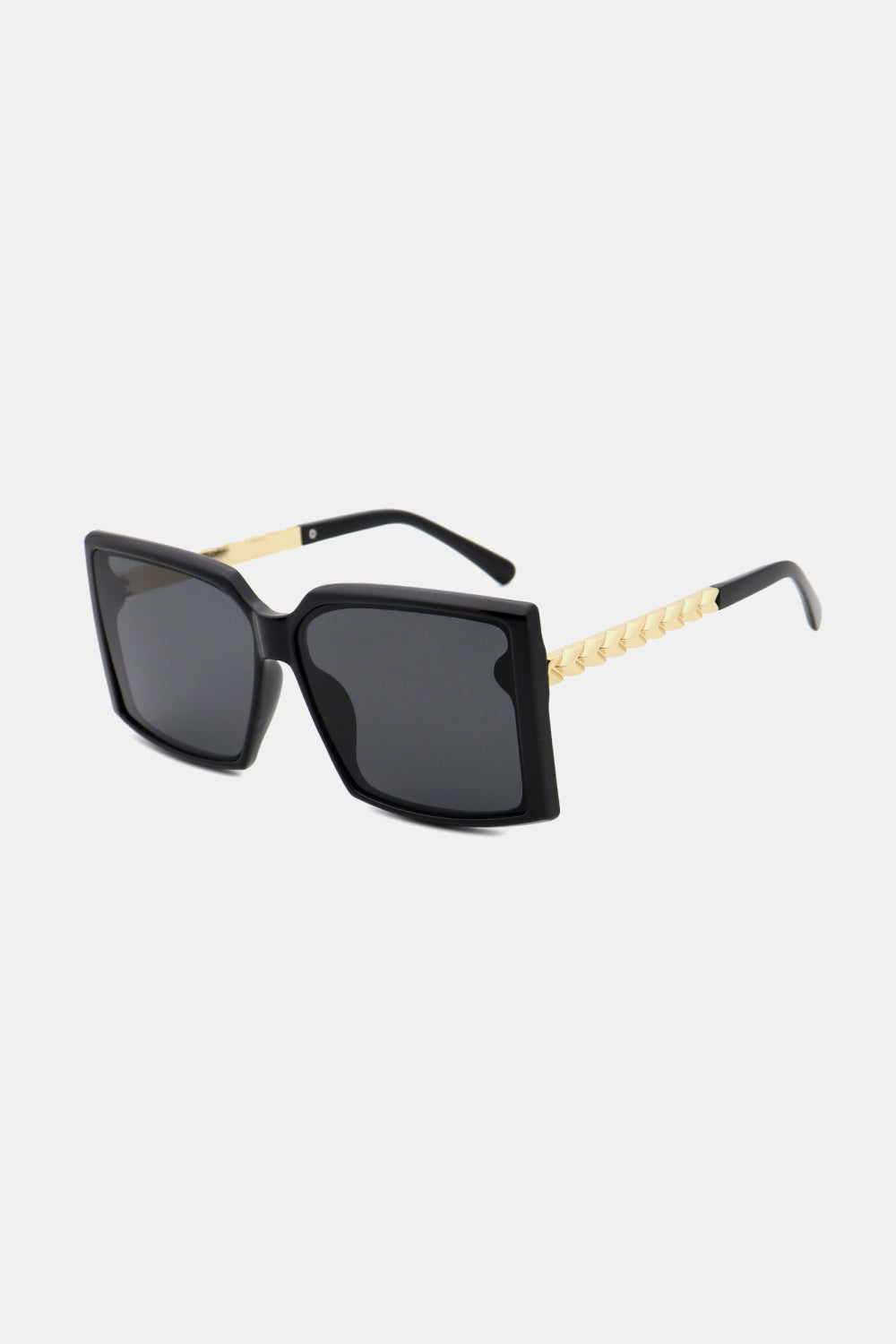 Polycarbonate Frame Square Sunglasses - Charming Charlie