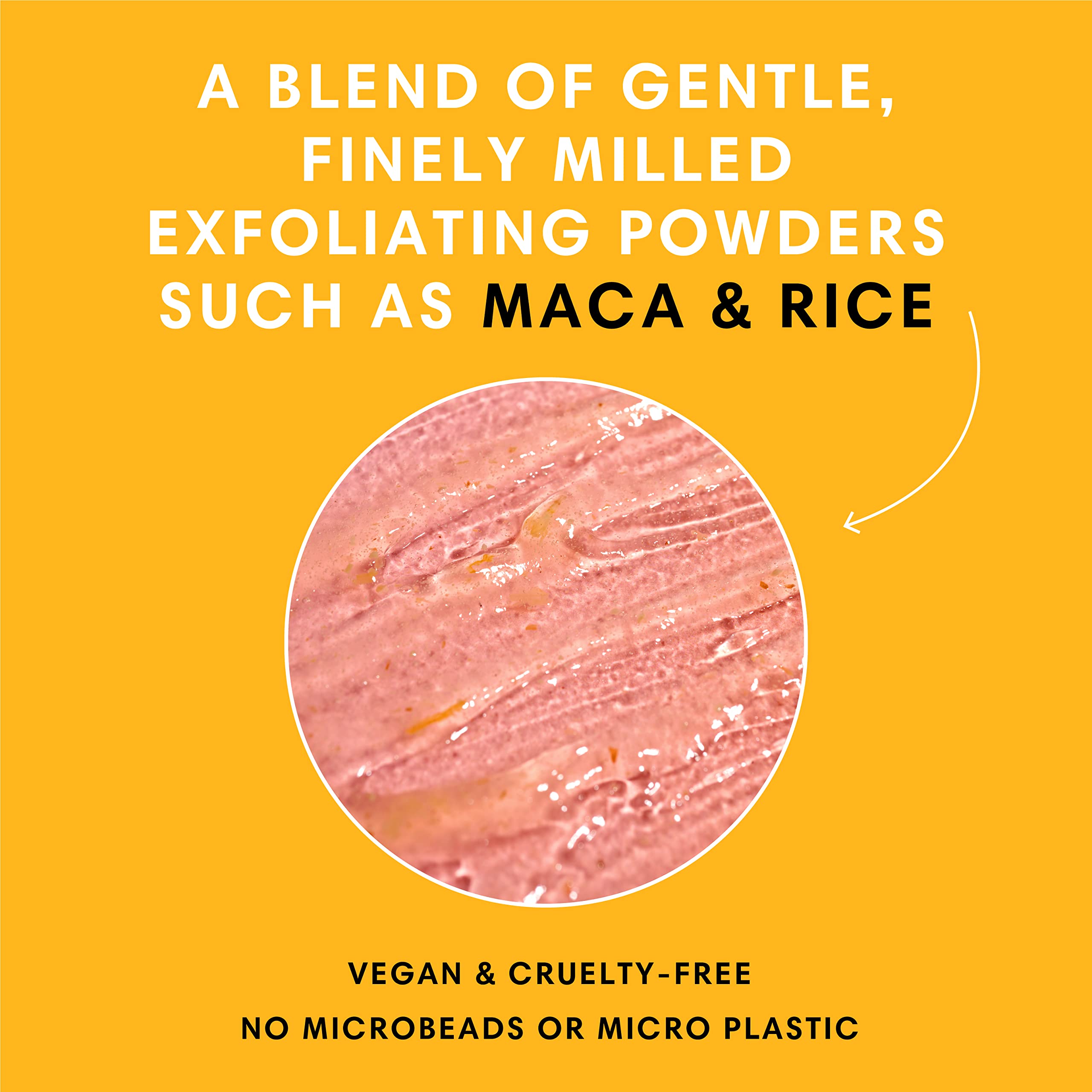 Sweet Chef Ginger + Vitamin C Powershot Polishing Mask - Brightening Face Mask for Dark Spots & Uneven Skin Tone + Maca, Rice Powders & AHA Face Exfoliant & Resurfacing Formula (3.4oz) - Charming Charlie