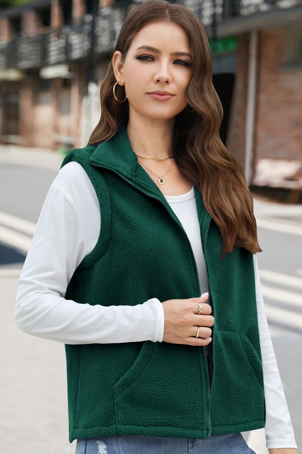 kuuuuu【Acka】tulle vest satin Rose Quartz Dupion Vest – DATURA