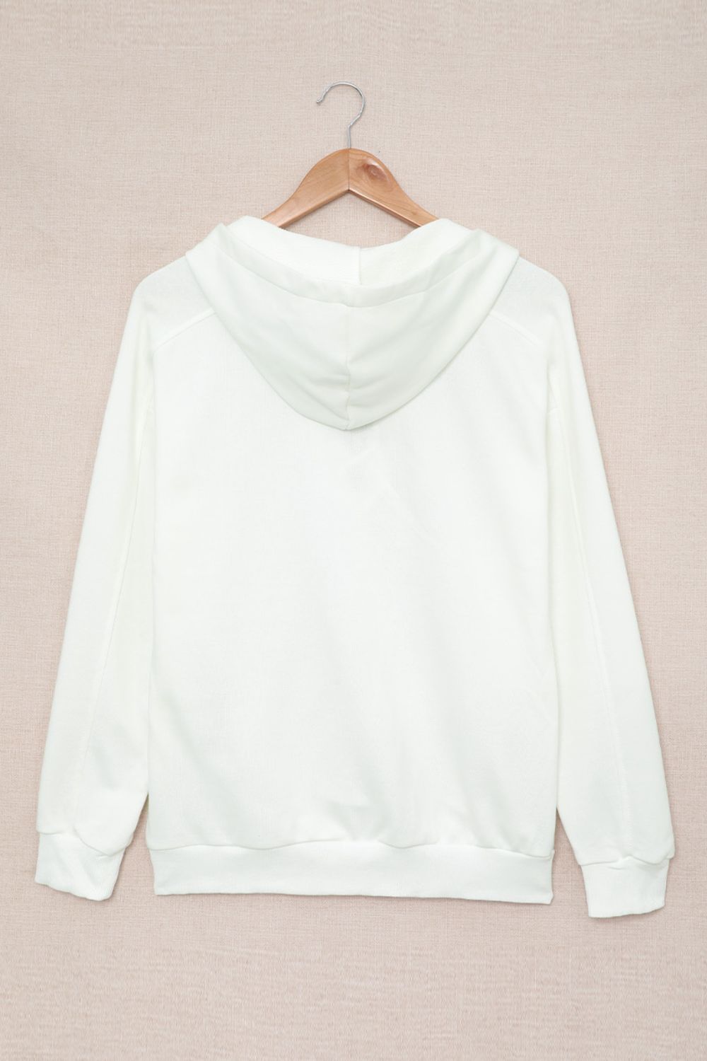 Lace Up Long Sleeve Hoodie - Charming Charlie