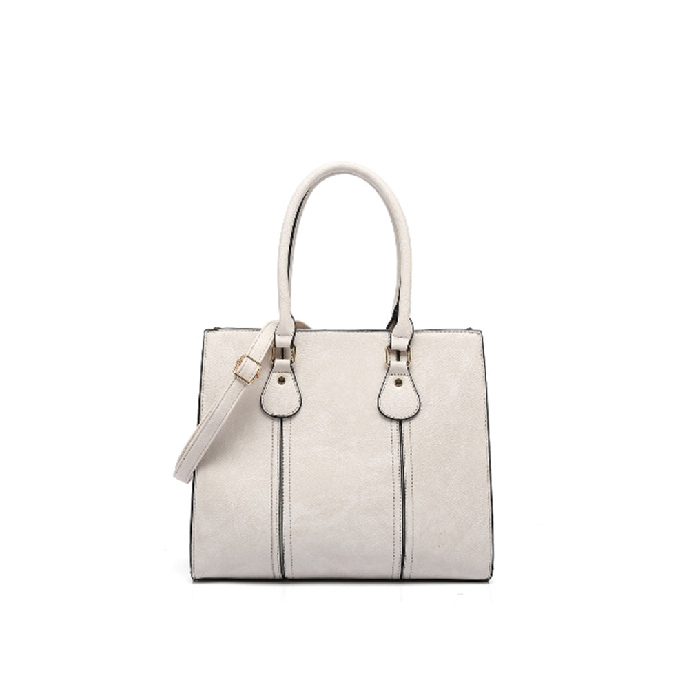 Structured Double Handle Tote - Charming Charlie