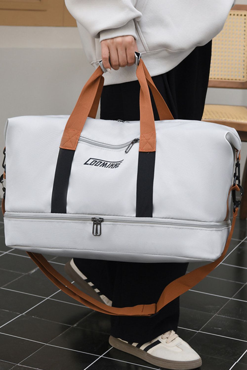 Oxford Cloth Dry and Wet Separation Travel Bag - Charming Charlie