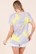 BOMBOM Floral Short Sleeve T-Shirt - Charming Charlie