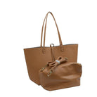 Women’s Pebbled Faux Leather Reversible 2 in 1 Tote Shoulder Handbag Crossbody Bag - Tote Bag