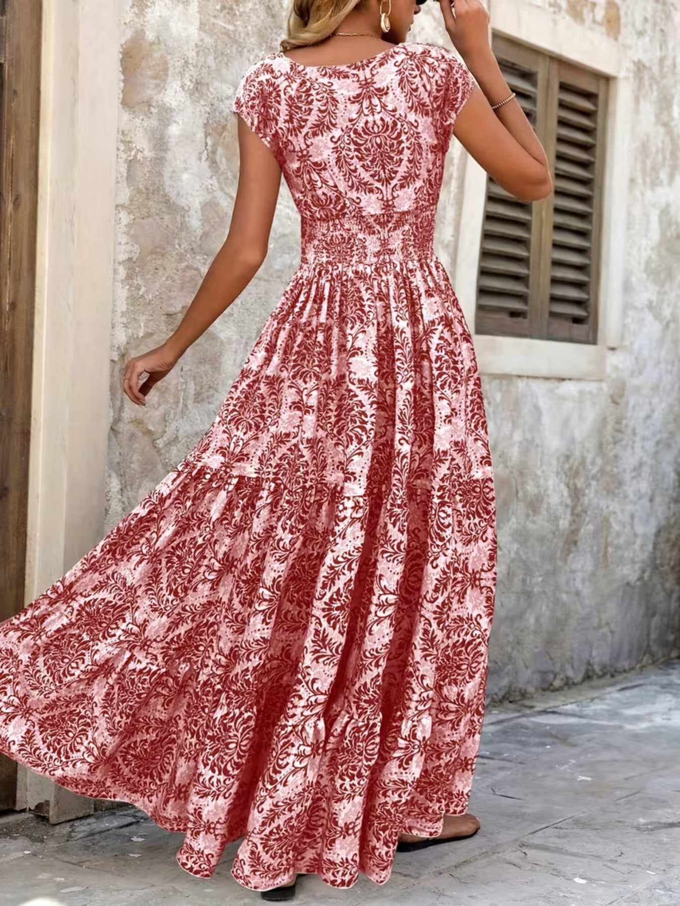 chinese dress ladies Mimi Lace Floral Maxi Dress main image 0