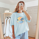 Life is a Beach Enjoy the Waves Graphic Tee - Charming Charlie