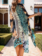Printed Open Front Cover-Up - Charming Charlie