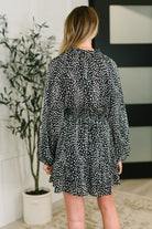 A Cheeky Little Time Tiered Dress in Black - Charming Charlie