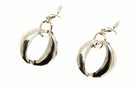 Post Earring Silver Geo Drop - Charming Charlie