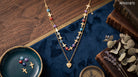 Evil Eye 2 Row Necklace - Charming Charlie