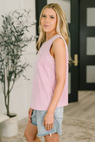 A Look in Your Eyes Mineral Wash Tank Top - Charming Charlie