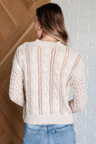 A Note of Thanks Cable Knit Sweater - Charming Charlie
