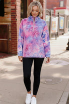 Pastel Skies Fleece Pullover - Charming Charlie
