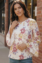Blossom Lane Bell Sleeve Top - Charming Charlie