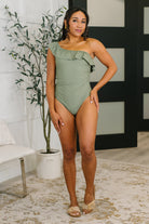 A Tan Line Happiness One Piece Swim Suit - Charming Charlie