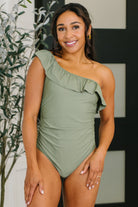 A Tan Line Happiness One Piece Swim Suit - Charming Charlie