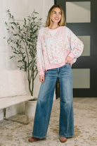 A Little Bias Printed Patchwork Top - Charming Charlie