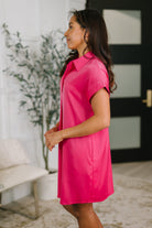 All of My Business Collared Shirt Dress - Charming Charlie