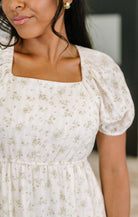 Angelcore Square Neck Dress - Charming Charlie