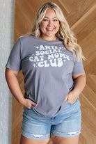 Antisocial Cat Mom Graphic Tee - Charming Charlie