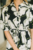 Art Show Puff Sleeve Midi Dress - Charming Charlie