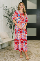 Art of Loving Bow Detail Floral Dress - Charming Charlie