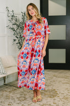 Art of Loving Bow Detail Floral Dress - Charming Charlie