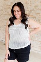As It Was V-Neck Sweater Tank - Charming Charlie