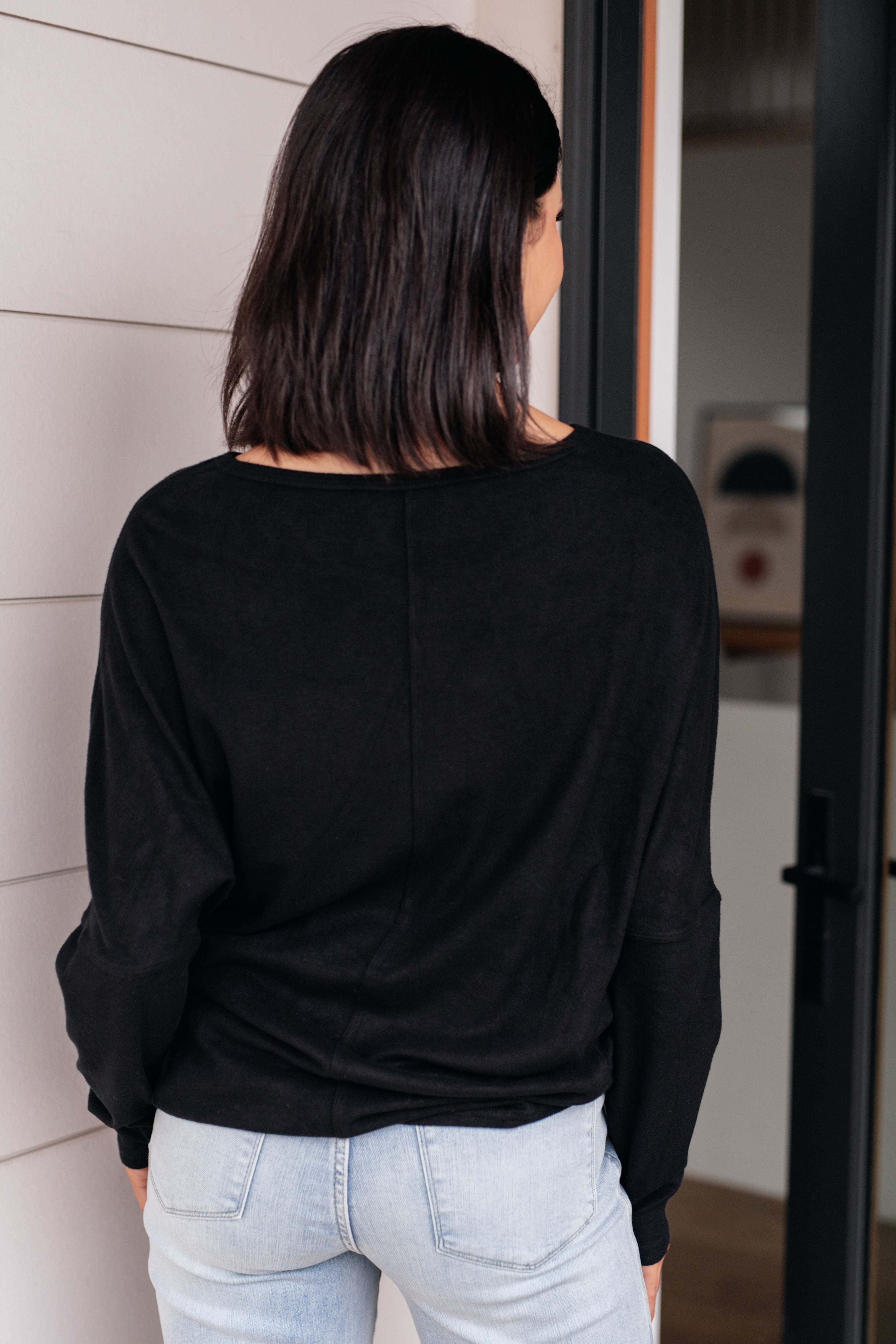 Drive Downtown Dolman Sleeve Top - Charming Charlie