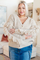 Ask Me About It Fringe Cardigan - Charming Charlie