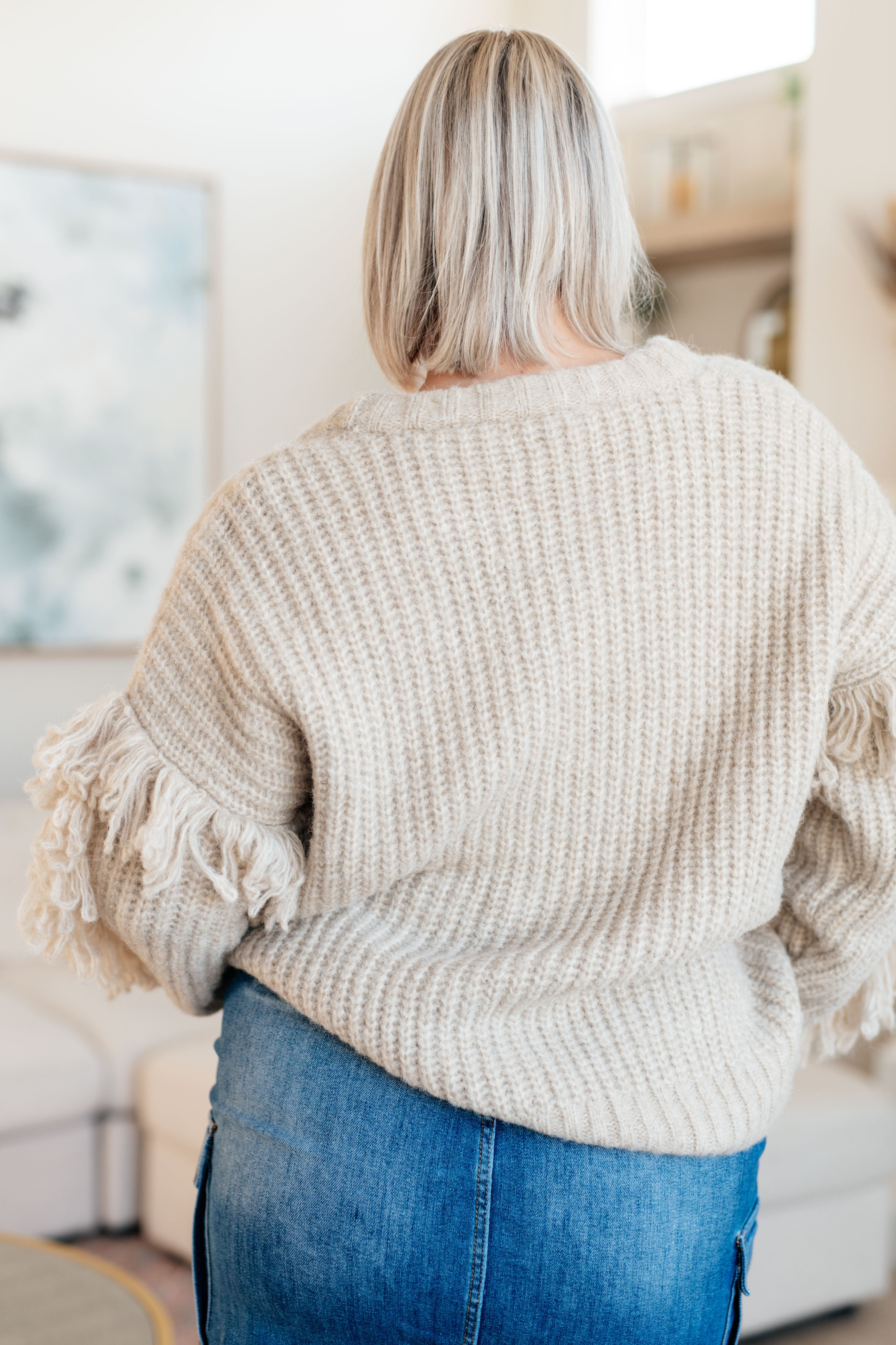 Ask Me About It Fringe Cardigan - Charming Charlie