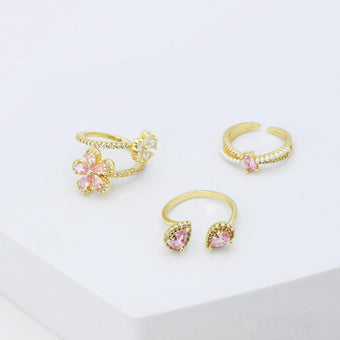 Aurora Ring Set – Charming Charlie