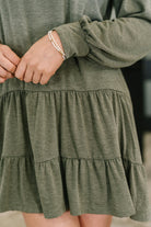 Autumn Breeze Long Sleeve Knit Dress - Charming Charlie
