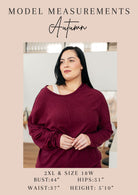 Warm Thoughts Ribbed Top in Charcoal - Charming Charlie
