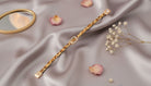 Leopard-Print Bracelet With Sparkling Gold Accents. - Charming Charlie