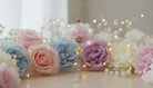 Floral Gemstone Bracelet with Pastel Blooms - Charming Charlie