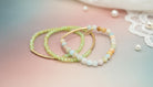 Pastel Beaded Bracelet Trio - Charming Charlie