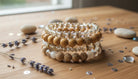 Wood and Crystal Beaded Bracelet Stack - Charming Charlie