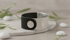 Sleek Black and Silver Cuff Bracelet - Charming Charlie