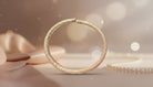 Textured Gold Bangle with a Luxurious Shimmer - Charming Charlie