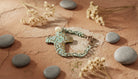 Turquoise Cross Bracelet with Pearl Charm - Charming Charlie