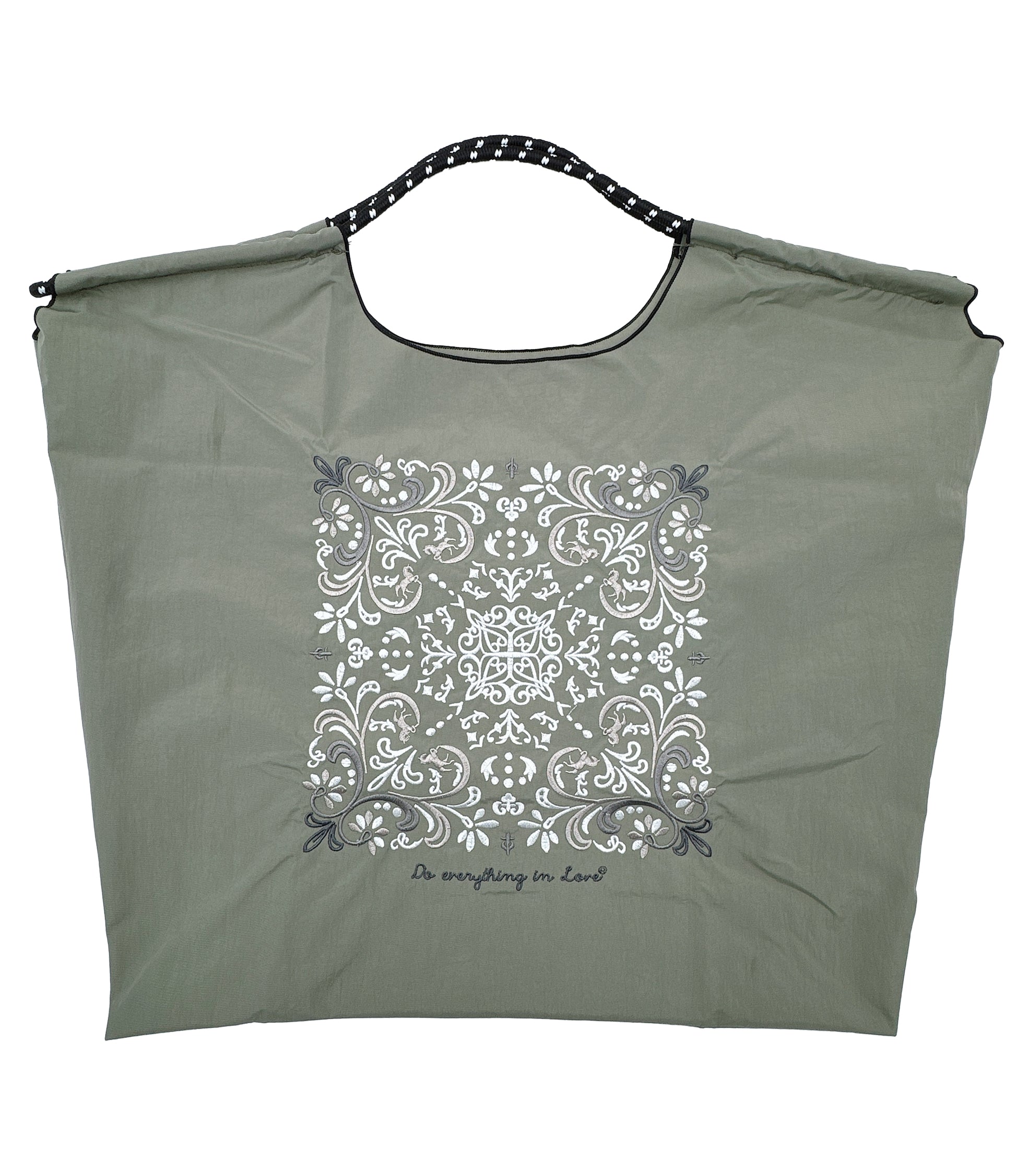 Paisley Pattern Rope Bag - Charming Charlie
