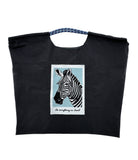Zebra Rope Bag - Charming Charlie
