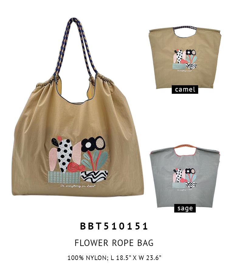 Flower Rope Bag - Charming Charlie