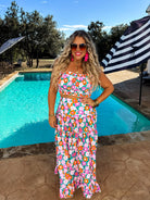 PREORDER: Amalfi Blooms Swim Set - Charming Charlie