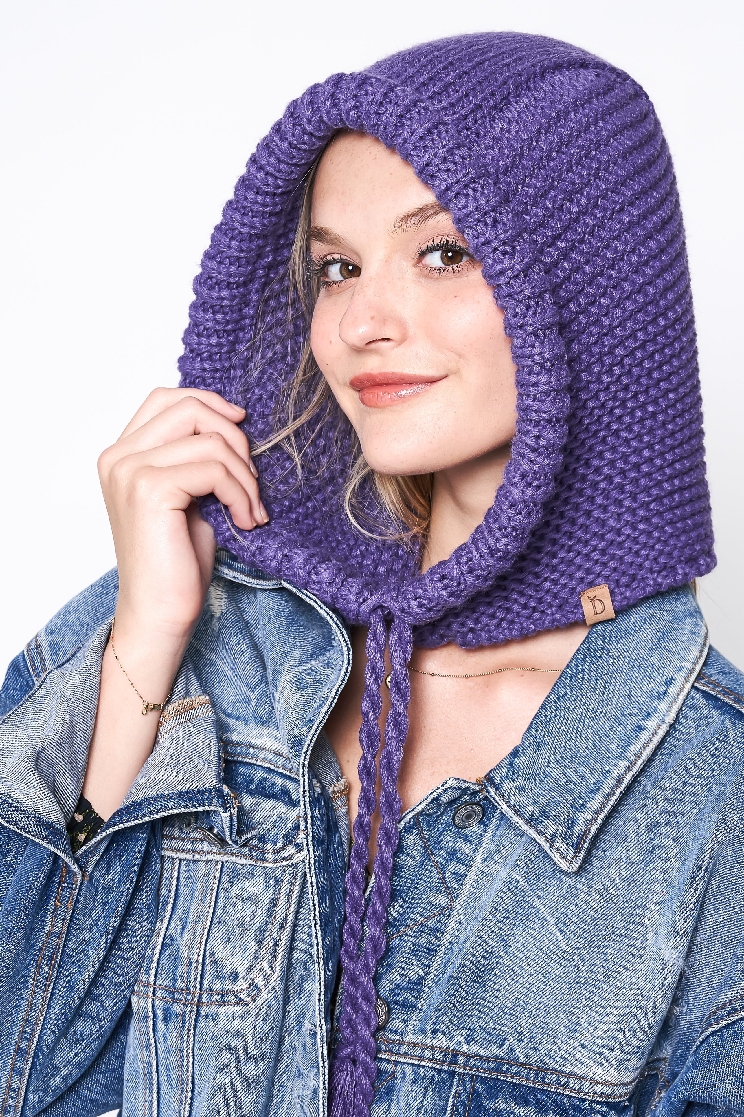 Knit Snood With String - Charming Charlie