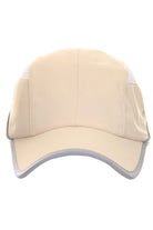 Beige C.C BASEBALL PONYCAP is made from high-quality materials, ensuring durability and comfort. Its classic design and adjustable fit make it a versatile accessory for any occasion. Complete your look while protecting your eyes from the sun's harmful rays. A must-have for any fashion-forward individual.