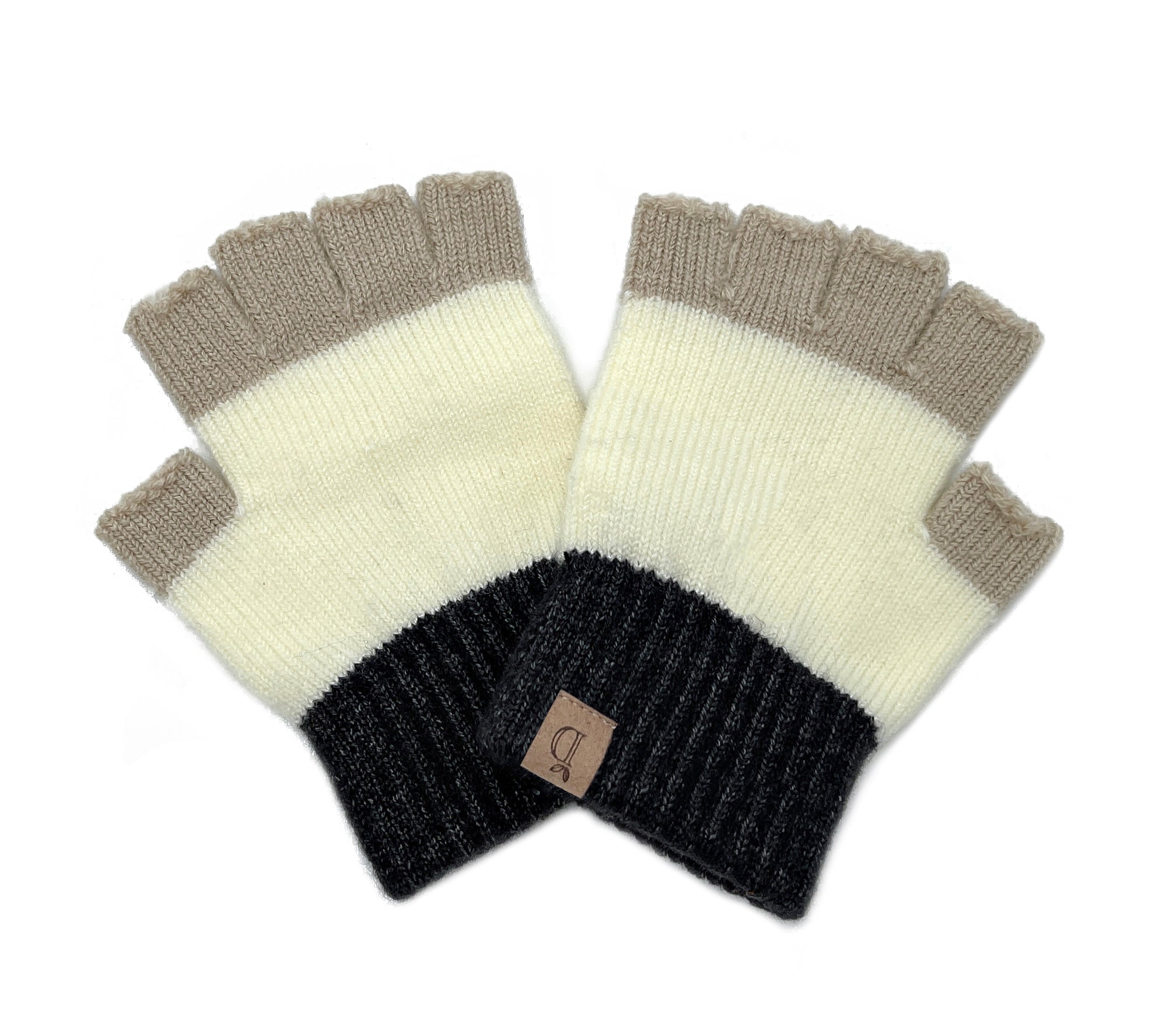 Colorblock Fingerless Gloves - Charming Charlie