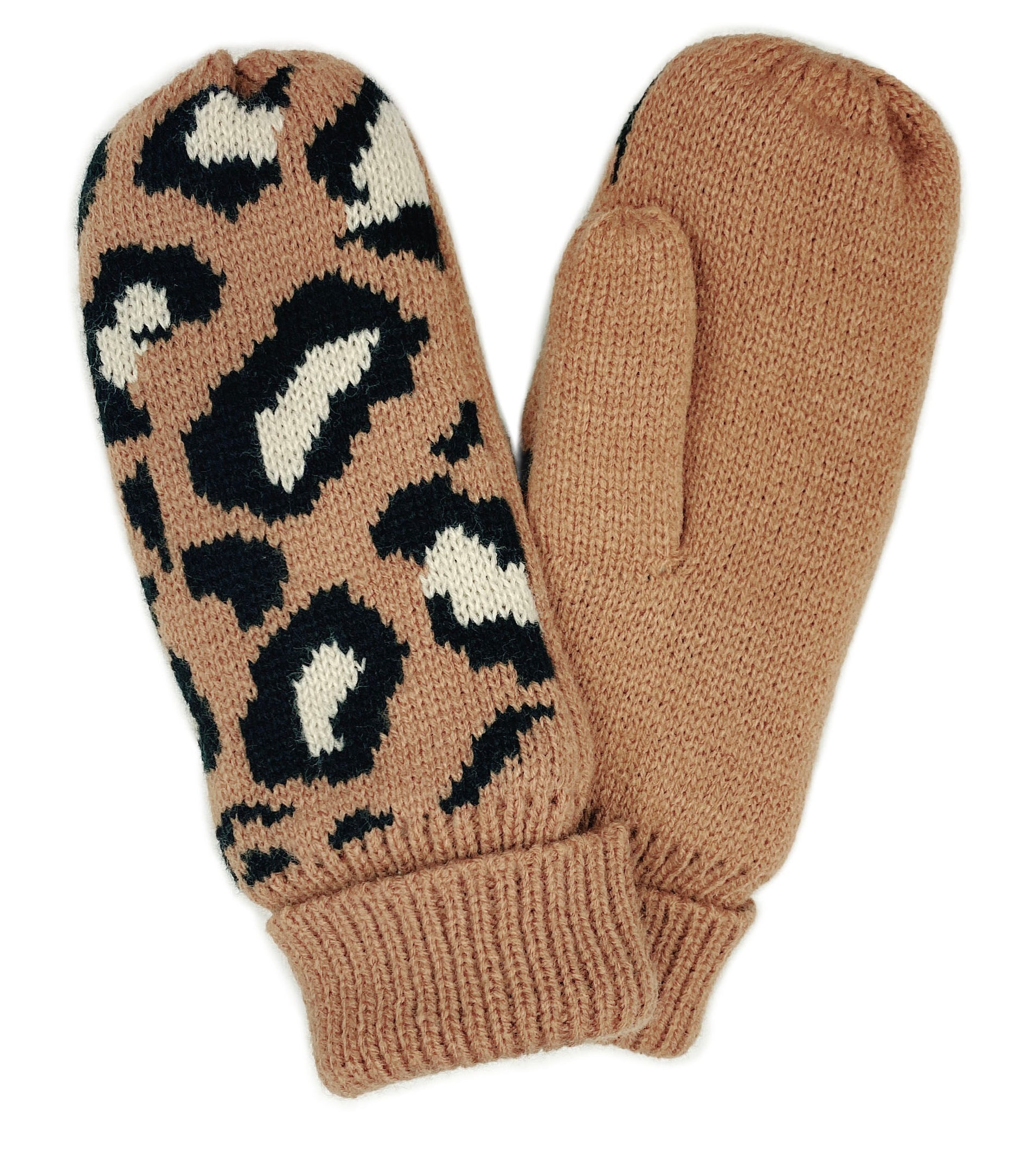 Shop for KW Fashion Leopard Mittens With Fleece Lining at doeverythinginloveny.com wholesale fashion accessories